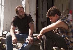 Nicolas Cage and Tye Sheridan in "Joe". Photo by Ryan Green.