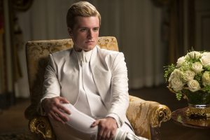 Peeta (Josh Hutcherson) is doing the Capitol's bidding in "Mockingjay - Part 1". But is he being forced into it? Photo by Murray Close.