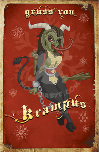 Gruss von Krampus by Noel Saabye