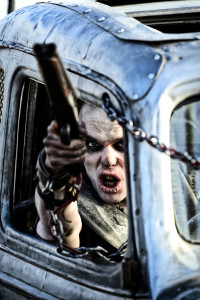 Nicholas Hoult is Nux, a War Boy-turned-hero in "Mad Max: Fury Road". Photo by Jasin Boland