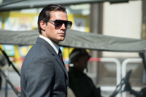 Henry Cavill trades in his Superman outfit for a swanky spy suit in "The Man From U.N.C.L.E." Photo courtesy of Warner Bros. Pictures.