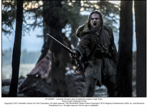 Leonardo DiCaprio stars as legendary explorer Hugh Glass. Photo by Kimberley French.